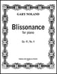 Blissonance Op. 41, No. 2 piano sheet music cover